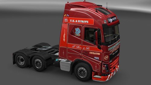 ets2 Volvo Fh2012 D.Steven & Son by repin dutchsimulator