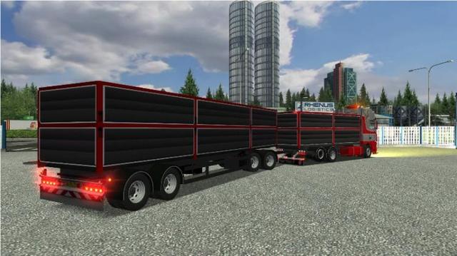 gts DAF xF95 combo-kv(haulin)goba6372 verv daf A r dutchsimulator