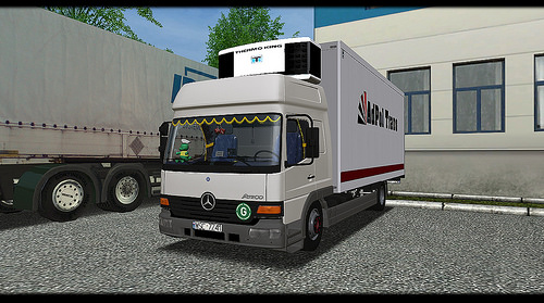 gts Mercedes Atego 817 BDF by Dziugar verv scania  dutchsimulator