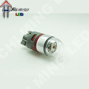 194-T10-Unistar LED 1-R  LED T10 Wedge Base 