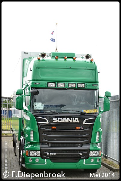 07-BDK-2 Scania R500 D.J Boer-BorderMaker 2014