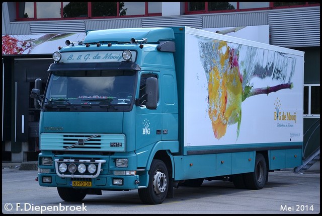 BJ-PD-39 Volvo FH12 B&G de Mooij-BorderMaker 2014