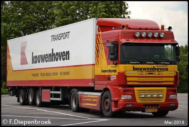 BP-TX-47 DAF XF Kouwenhoven Transport2-BorderMaker 2014