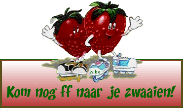 gedag zeggen+aardbeien - 