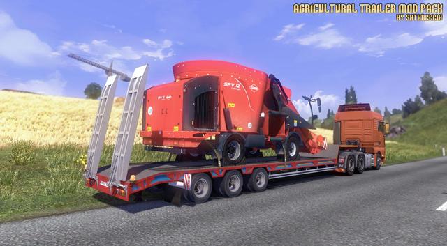 ets2 Agricultural trailer Pack v1.0 tested 1.9 dutchsimulator