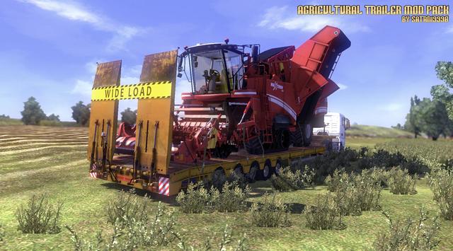 ets2 Agricultural trailer Pack v1.0 tested 1.9 dutchsimulator