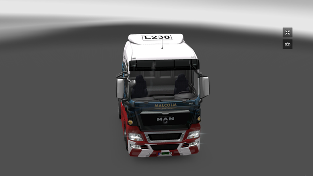 ets2 Man Malcolm Logistic by Djazzyk skin by Repin dutchsimulator