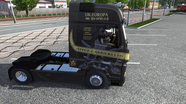 ets2 Mercedes Actros Mp4  Dyce Carrier ltd by ED94 dutchsimulator