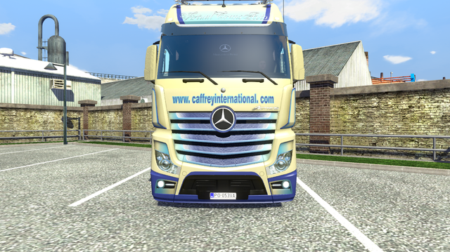 ets2 Mercedes Actros Mp4 Caffrey by ED94 skin by R dutchsimulator