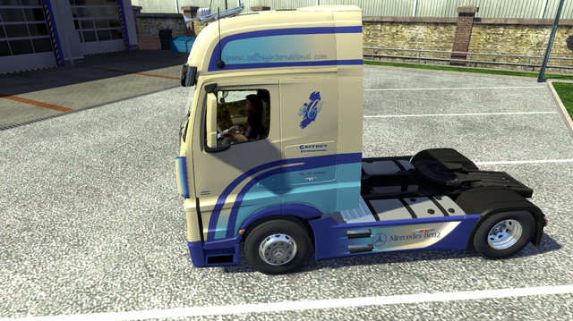 ets2 Mercedes Actros Mp4 Caffrey by ED94 skin by R dutchsimulator