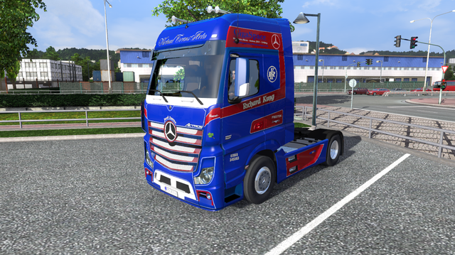 ets2 Mercedes Actros Mp4 Richard King by ED94 skin dutchsimulator