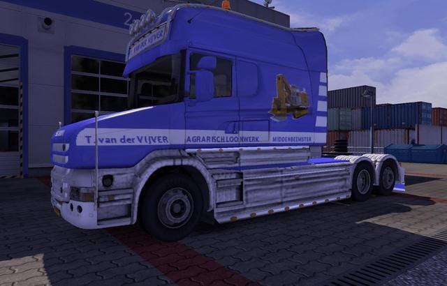 ets2 Scania Longline Tcab T v.d. Vijver tested 1 dutchsimulator