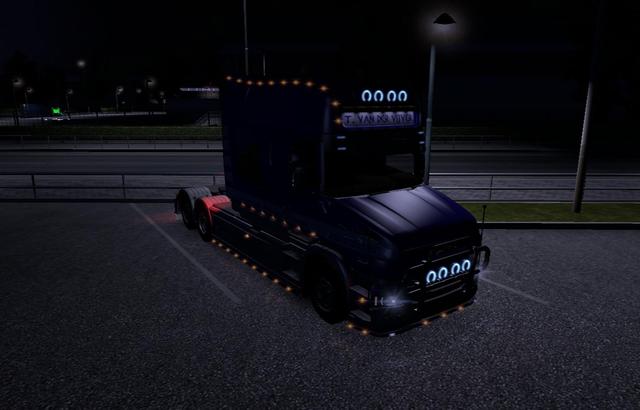 ets2 Scania Longline Tcab T v.d. Vijver tested 1 dutchsimulator