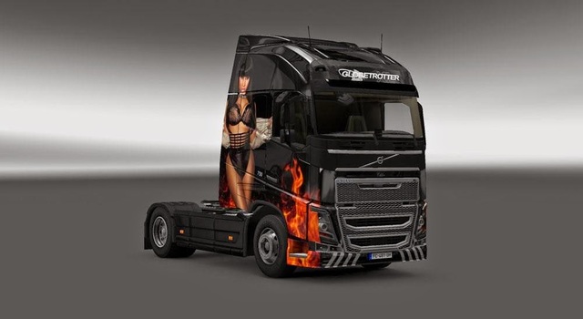 ets2 Volvo Fh Nicki Minaj skin tested 1.9 dutchsimulator