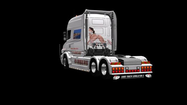 ets2 zzzScania T Longline Barbero skin tesetd 1 dutchsimulator