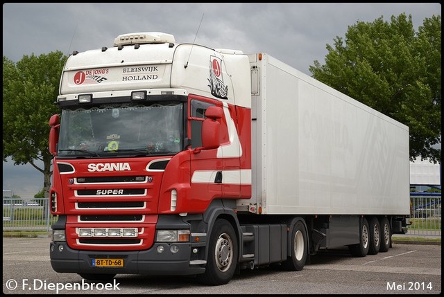 BT-TD-68 Scania R500 De Jongs Bleiswijk-BorderMake 2014