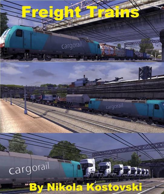 ets2 Freight Trains by Nikola Kostovski dutchsimulator