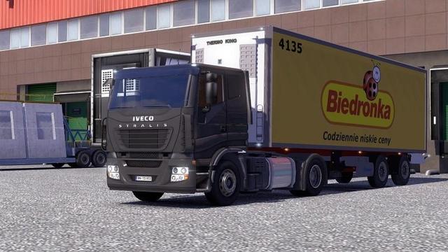 ets2 2 Axis Krone Coolliner Biedronki tested 1.10 dutchsimulator