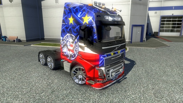 ets2 Volvo Fh Equipe Top Tean skin dutchsimulator