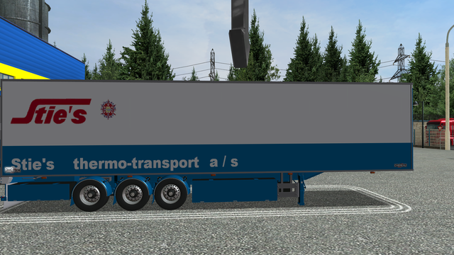 gts Chereau trailer Stie's by dzhonik verv reefer dutchsimulator