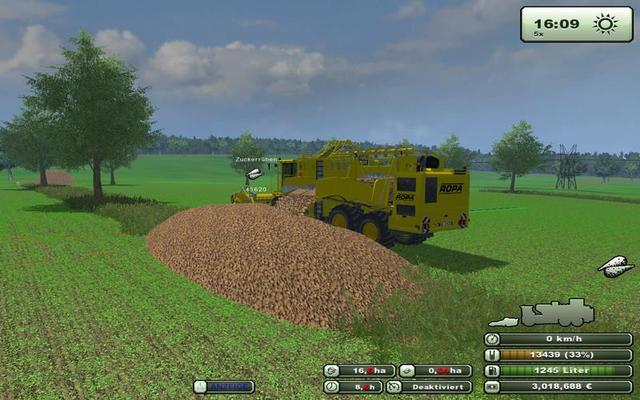 fs Ropa Euro Tiger Sounds by ls-for-ever, Fendt 93 Farming Simulator 2013