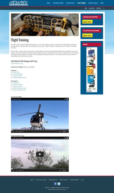 Helicopter Pilot License and Certification in Las  AirWorkLV