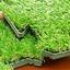 interlocking playground gra... - interlocking playground grass mat tiles