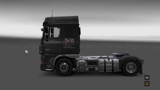 ets2 Daf XF STG group skin tested 1.10 dutchsimulator