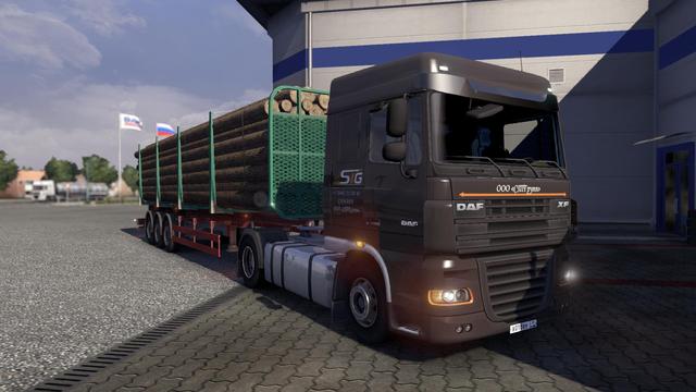 ets2 Daf XF STG group skin tested 1.10 dutchsimulator