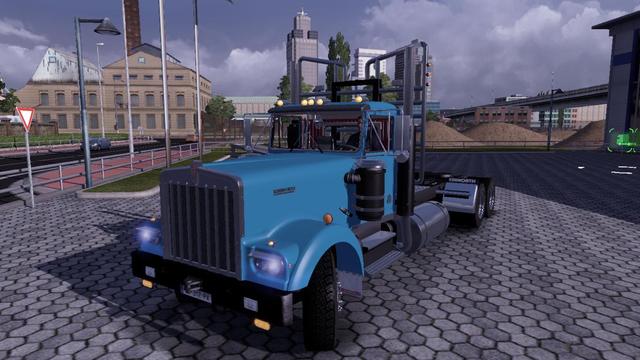 ets2 Kenworth W900 aRC Daycab + trailer tested 1 dutchsimulator