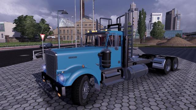 ets2 Kenworth W900 aRC Daycab + trailer tested 1 dutchsimulator