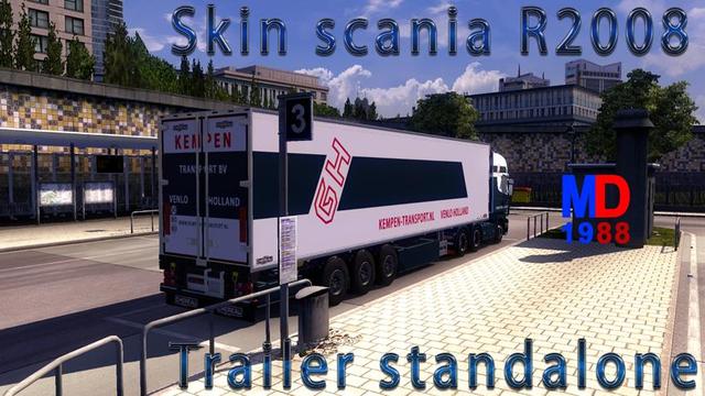 ets2 Scania R2008 + trailer Kempen Venlo Holland s dutchsimulator