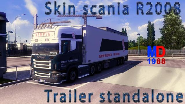 ets2 Scania R2008 + trailer Kempen Venlo Holland s dutchsimulator