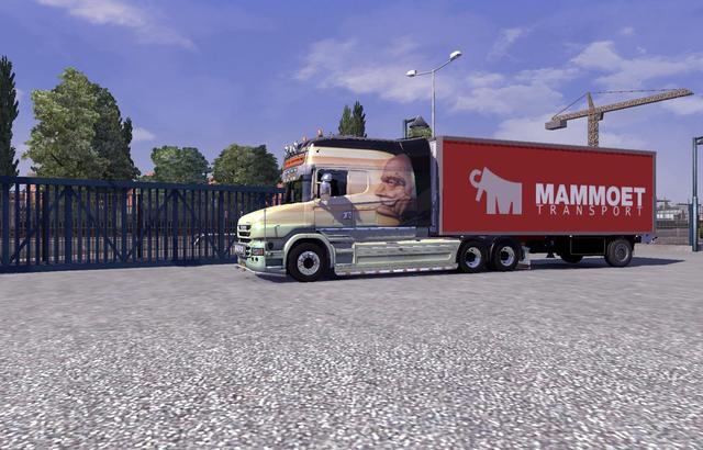 ets2 Trailer Skin Mammoet-Krone by nportegies dutchsimulator