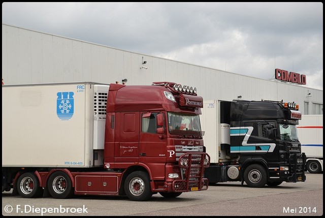 DAF Posthumus - Scania Visser2-BorderMaker 2014