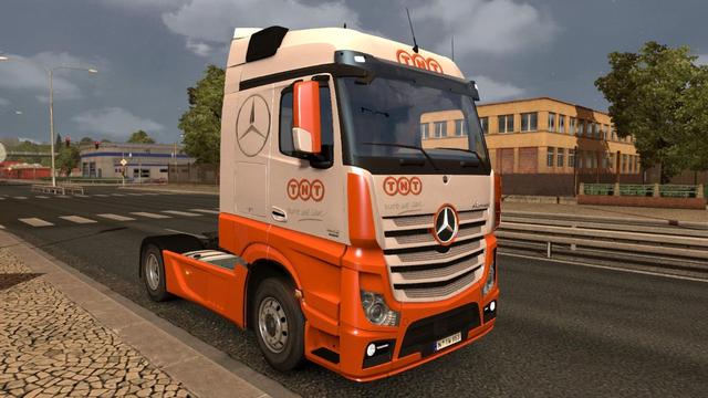 ets2 Mercedes MPIV + Trailer Profiliner TNT tested dutchsimulator