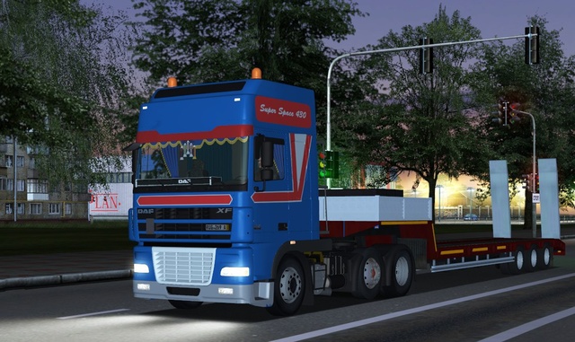 gts DAF XF 95.430 6x2 by dzhonik verv daf A dutchsimulator