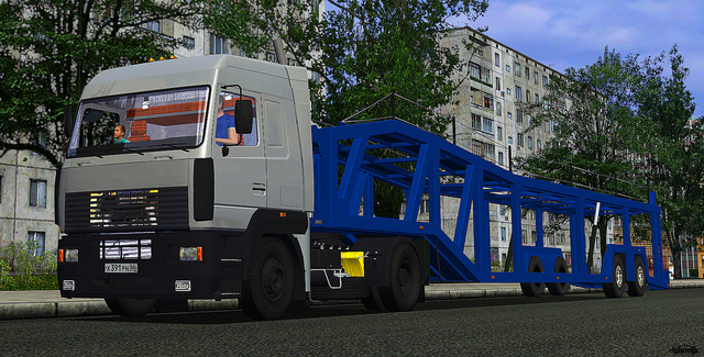 gts MAZ 5440 + Bogdan by dzhonik verv volvo A reef dutchsimulator