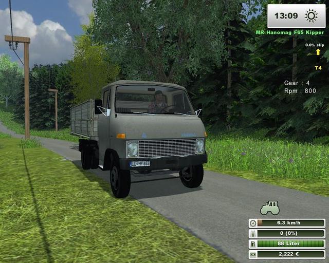 fs13 Hanomag F65 Tipper 35K by modall und Giants Farming Simulator 2013