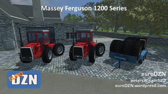 fs13 MasseyFerguson1200 1250 by euroDZN, peterj an Farming Simulator 2013