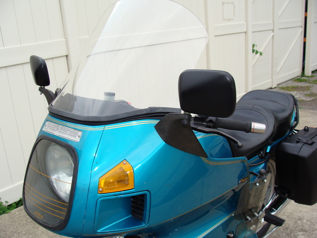 6293883 '93 R100RT, Turquoise 004 SOLD.....6293883 1993 BMW R100RT, Turquoise. NEW Tires, Sealed Battery, Alternator, Regulator. BMW Saddlebags, Engine Guards, Brown Sidestand, + much more!