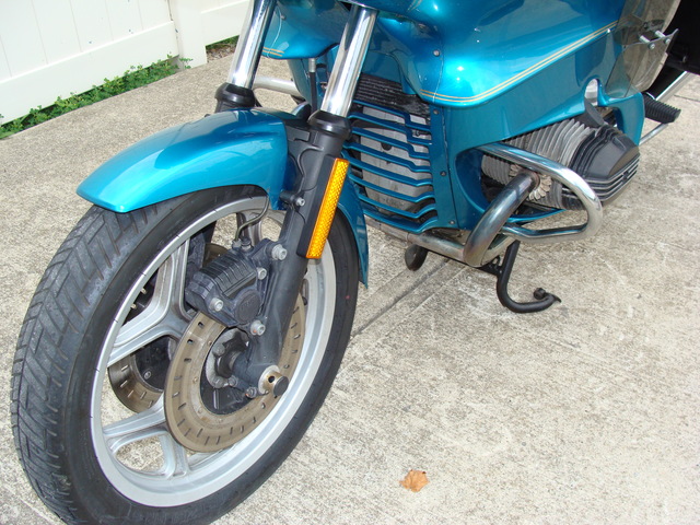 6293883 '93 R100RT, Turquoise 007 SOLD.....6293883 1993 BMW R100RT, Turquoise. NEW Tires, Sealed Battery, Alternator, Regulator. BMW Saddlebags, Engine Guards, Brown Sidestand, + much more!