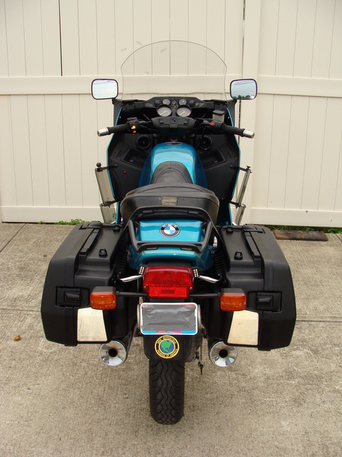 6293883 '93 R100RT, Turquoise 013 SOLD.....6293883 1993 BMW R100RT, Turquoise. NEW Tires, Sealed Battery, Alternator, Regulator. BMW Saddlebags, Engine Guards, Brown Sidestand, + much more!