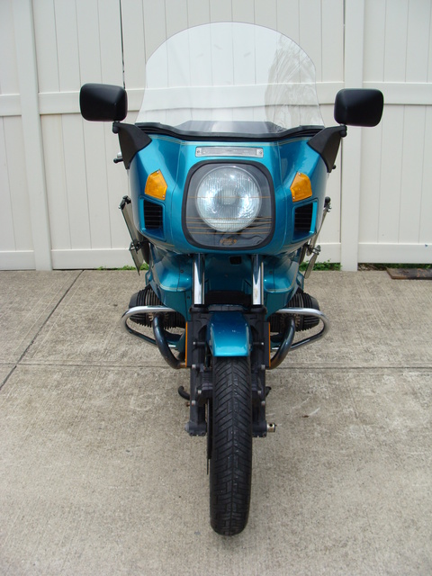 6293883 '93 R100RT, Turquoise 028 SOLD.....6293883 1993 BMW R100RT, Turquoise. NEW Tires, Sealed Battery, Alternator, Regulator. BMW Saddlebags, Engine Guards, Brown Sidestand, + much more!