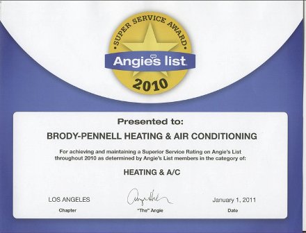 air conditioner service los angeles Brody-Pennell Heating & Air Conditioning
