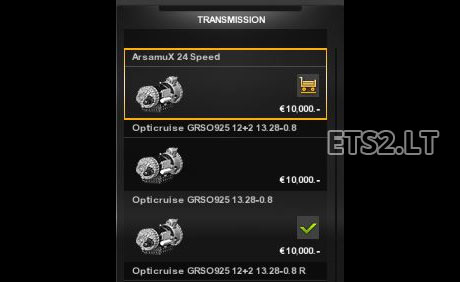 ets2 24-Speed-GearBox-for-all-truck by ArsamuX dutchsimulator