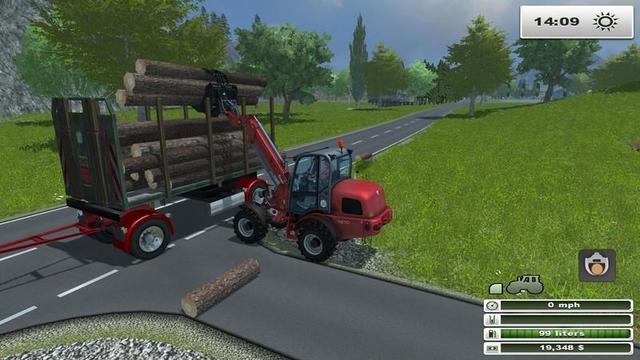 fs13 Scania R730 log  + aanhanger by dimanix 3 Farming Simulator 2013