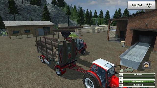 fs13 Scania R730 log  + aanhanger by dimanix 4 Farming Simulator 2013