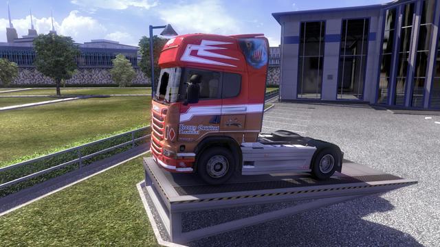 ets2 Ronny Ceusters Skin for Scania R2009 Grille L dutchsimulator