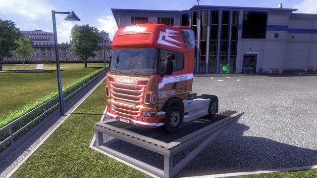 ets2 Ronny Ceusters Skin for Scania R2009 Grille L dutchsimulator